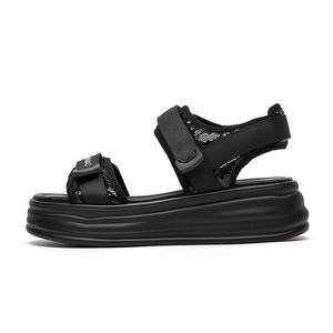 Сандалии с одним ремешком женские Rich birds, Black