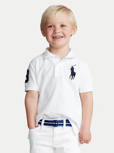 Поло regular fit 322670257006 Polo Ralph Lauren, белый