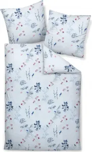 Комплект постельного белья Janine Design Mako-Satin Moments 98126, цвет "Голубой лед", размер 135x200+80x80 Original Janine