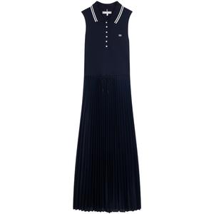 Плиссированное платье миди Tommy Hilfiger, синий