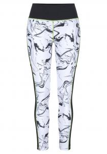 Узкие тренировочные брюки Lascana, белый