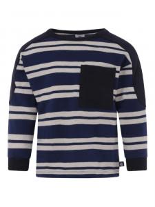 Petit Bateau джемпер в полоску, синий