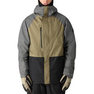 Куртка для сноуборда 686 GORE-TEX Core Insulated (мужская) - зима 2024 года, Rhino Grey Colorblock