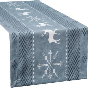 Настольный бегун Erwin Müller 208797, 40x1x170 см, серый