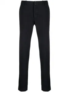 Узкие брюки строгого кроя Incotex, синий