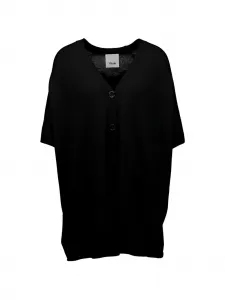 Кардиган на пуговицах ALLUDE, черный