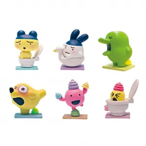 Pooptime pendant collection tamagotchi мистическая коробка одиночная мистическая коробка/полный набор 6 шт BANDAI