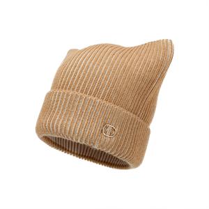 Шерстяная шапка-бини Women's ELLE, бежевый camel