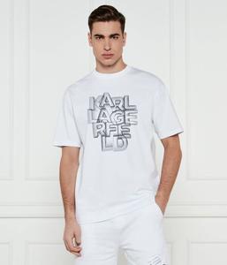 Футболка мужская Karl Lagerfeld с принтом, белый