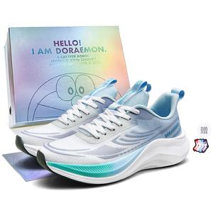 Doraemon Дораэмон Низкие кроссовки для бега унисекс Пуксин Блю+Модные носки, цвет Puxin Blue+Trendy Socks