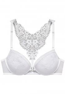 Бюстгальтер пуш-ап LASCANA, белый
