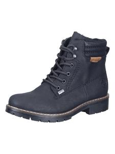 Rieker Черные ботинки на щиколотку