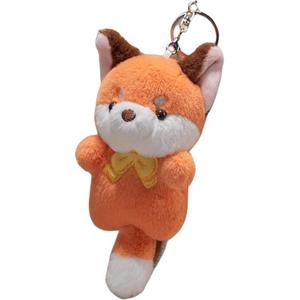 Плюшевый кулон с котенком, коалой, щенком и лисой, высота 11 см Runcan