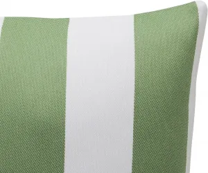 Чехол на подушку Gözze "Бали", (1 шт.) 50х50 см, зеленый/белый