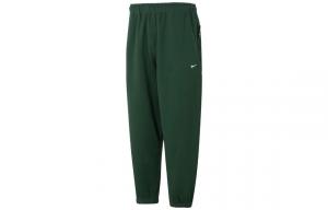 Трикотажные спортивные штаны мужские зеленые Nike, зеленый