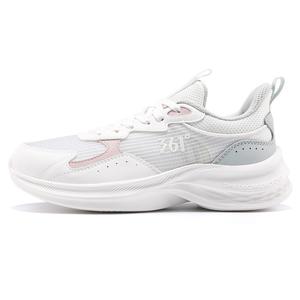 361° Кроссовки для бега с противоскользящей подошвой, износостойкие, женские, белые, серые, зеленые