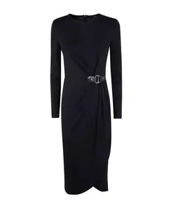 Платье с длинными рукавами Sablise Ralph Lauren, черный