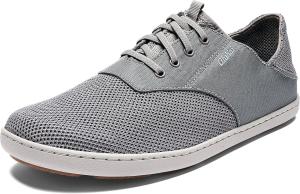 Мужские лодочные кроссовки OLUKAI Nohea Moku без шнурков, дышащая и быстро сохнущая сетка, простой дизайн и удобство как босиком, комфорт и поддержка на весь день