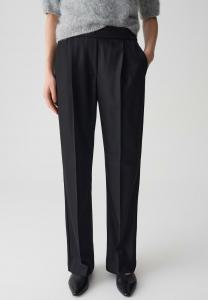 Брюки OPUS PANTS MID RISE LONG WIDE FIT TWILL, Black