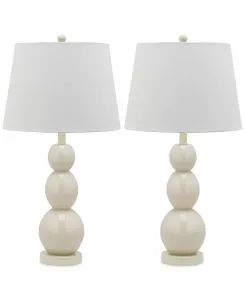 Набор из 2 настольных ламп Jayne Safavieh, grey