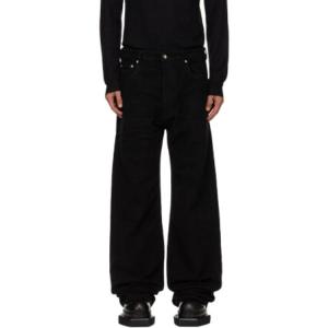 Джинсы унисекс Rick Owens Drkshdw, черный