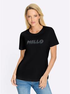 черная футболка Heine