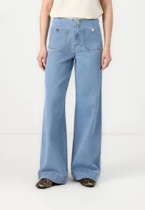 Onlmadeline широкие карманы широкие штанины Only, Light Blue Denim