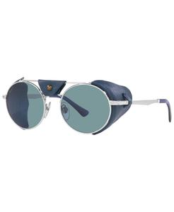 Поляризованные солнцезащитные очки унисекс, PO2496SZ 52 Persol