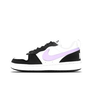 Детские скейтерские кроссовки Court Borough для младших школьников Nike, черный/фиолетовый