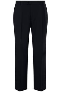 Обычные плиссированные брюки Men Plus, темно-синий