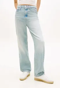 Джинсы с высокой посадкой, узкие, прямые, широкие. Tommy Jeans, Denim Light