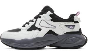 Кроссовки PEAK Lifestyle Shoes Women's Low-top Off White/Black, белый/черный