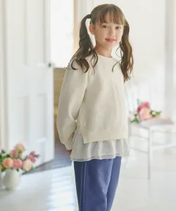 Толстовка с цветочным принтом Suite Kids, цвет Ivory[002]