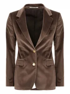 Пиджак с пуговицами Tagliatore, коричневый