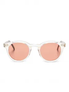 Солнцезащитные очки Danny Tortora в круглой оправе Family Affair, белый