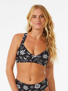 Верх бикини Rip Curl, черный/белый