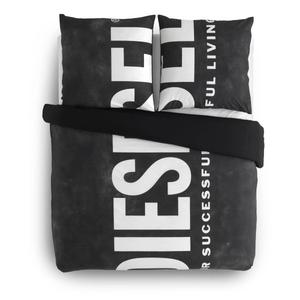 Постельное белье Diesel черный, 240/220 см
