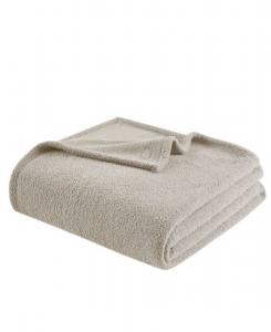 Мягкое одеяло Dream Soft Blanket, размер Full/Queen Madison Park, цвет light/pastel brown