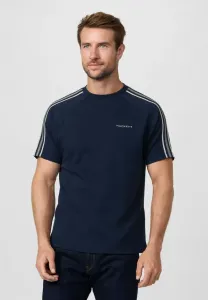 Футболка с принтом в виде ленты Hackett London, Navy