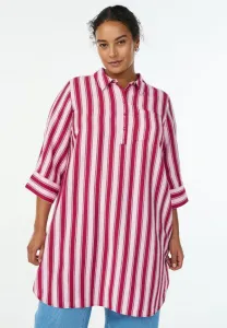 Платье-Рубашка kragen und bristtasche Zizzi, Parf Pink W Sangria