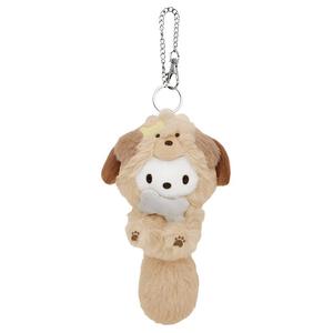 Аксессуар для сумки шарм из полиэстера женский Sanrio, светло-коричневый