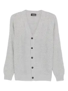 Кардиган на пуговицах с V-образным вырезом Imperial, серый