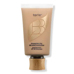 Увлажняющий BB-крем с тонирующим эффектом на основе амазонской глины, широкий спектр защиты SPF 20. Tarte, Medium-Tan (medium to tan w/ peach undertones)