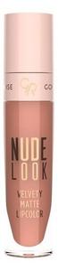 Жидкая матовая помада 02 Peachy Nude, 5 мл Golden Rose, Nude Look