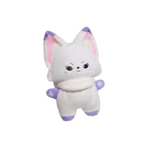 Мягкая и милая плюшевая игрушка лисенок высота 40см OUYIN, фиолетовый