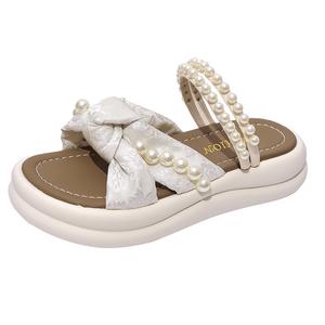 WUJI Женские противоскользящие антибактериальные шлепанцы на резиновой подошве зеленые, цвет Green