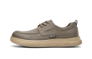 HLA Мужские повседневные туфли с низким верхом, серо-коричневые