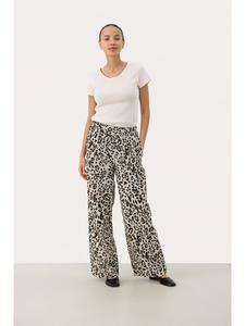 PART TWO Повседневные брюки TinkePW, свободный крой, леопардовый принт