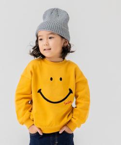 Флисовая толстовка со смайликом Smiley Face, цвет Yellow