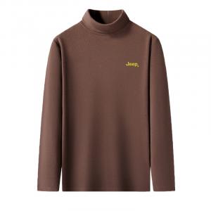 Свитшот Unisex Half Turtleneck Moderate Regular Jeep, coffee